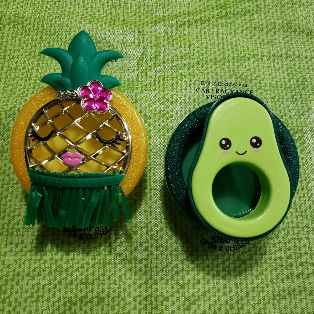 Bath and body works Car fragrance visot/vent clips